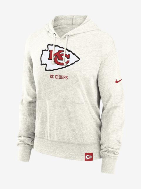 Kansas City Chiefs Gym Vintage Nike Women's NFL Pullover Hoodie