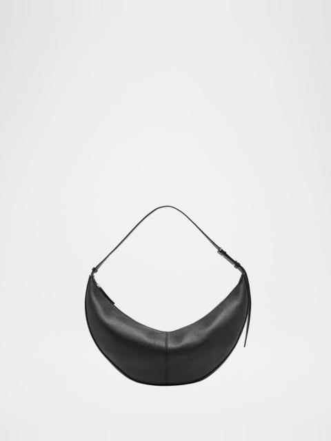 Proenza Schouler Slide Crescent Pebble Leather Hobo Bag