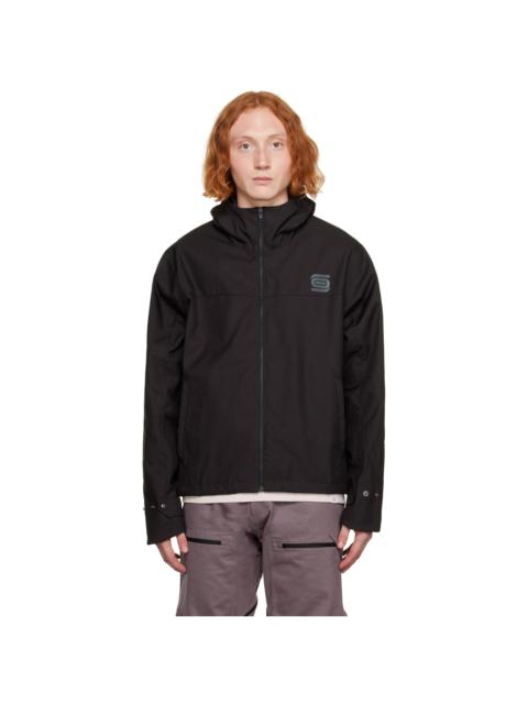 OLLY SHINDER Black Bonded Rain Jacket