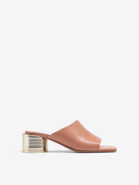 MM6 Maison Margiela Tin can heel mules