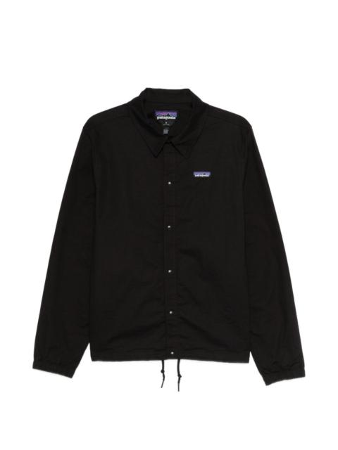 Patagonia logo-patch overshirt