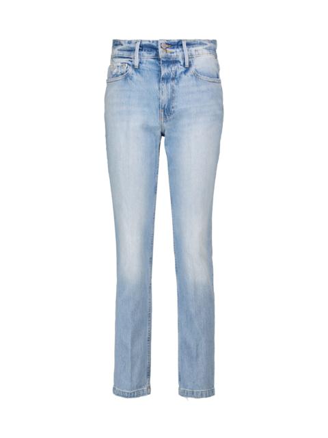 FRAME Le Sylvie high-rise slim jeans