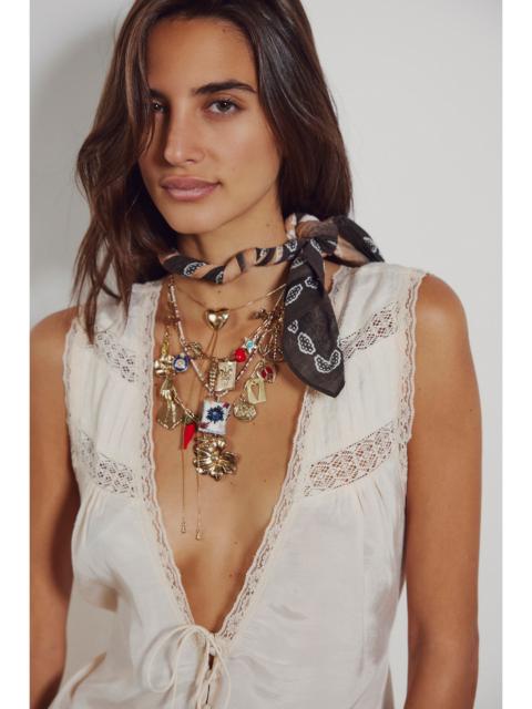 FREE PEOPLE Maxamillion Charm Necklace