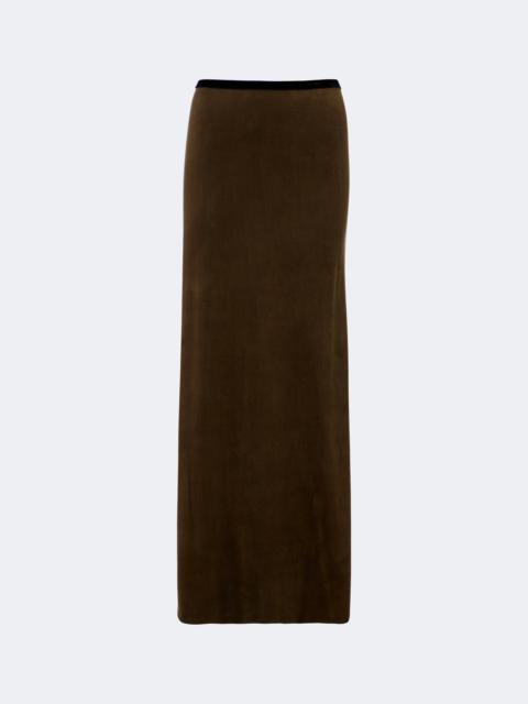 TOM FORD Jersey midi skirt