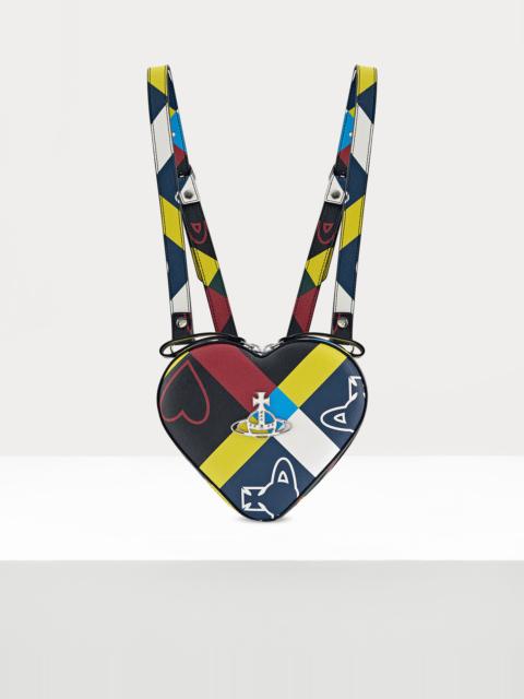 Vivienne Westwood ELLA HEART MINI BACKPACK