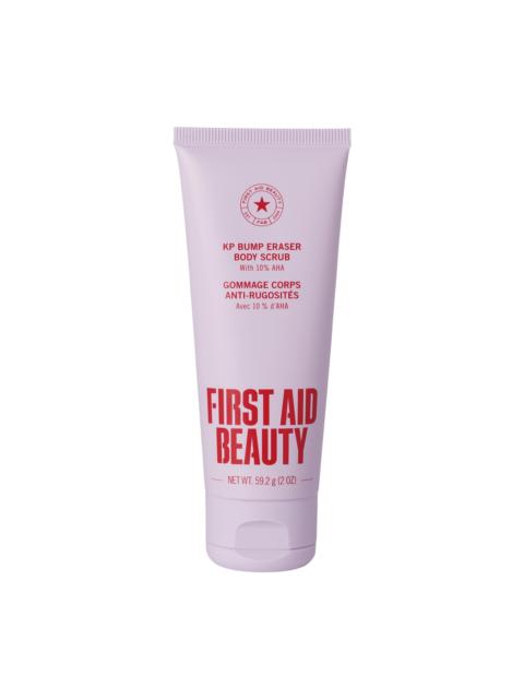 First Aid Beauty KP Bump Eraser Body Scrub with 10% AHA – Body Exfoliant for Keratosis Pilaris