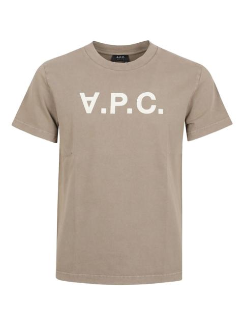 A.P.C. logo-print T-shirt