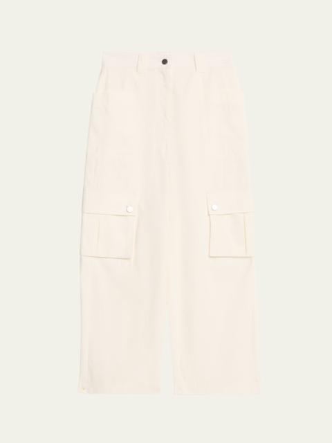 3.1 Phillip Lim Straight Cropped Cargo Pants