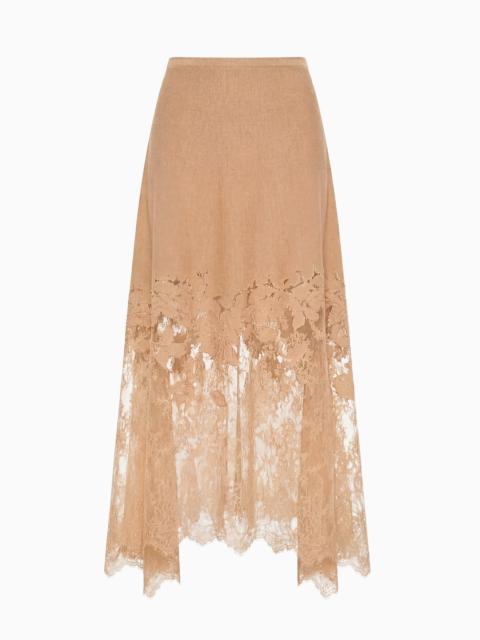 ULLA JOHNSON Josina Lace Midi Skirt