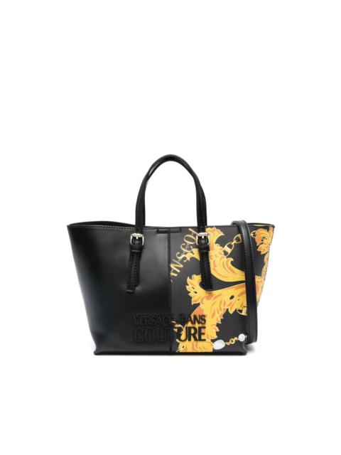Chain Couture faux-leather tote bag