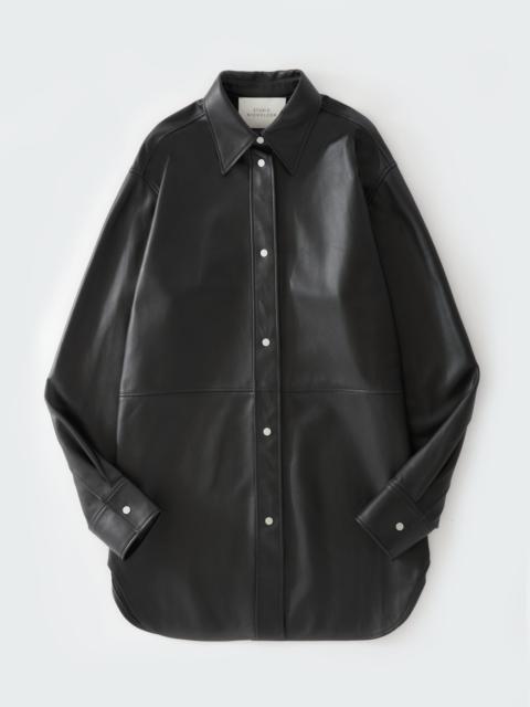 Studio Nicholson Santos Leather Shirt