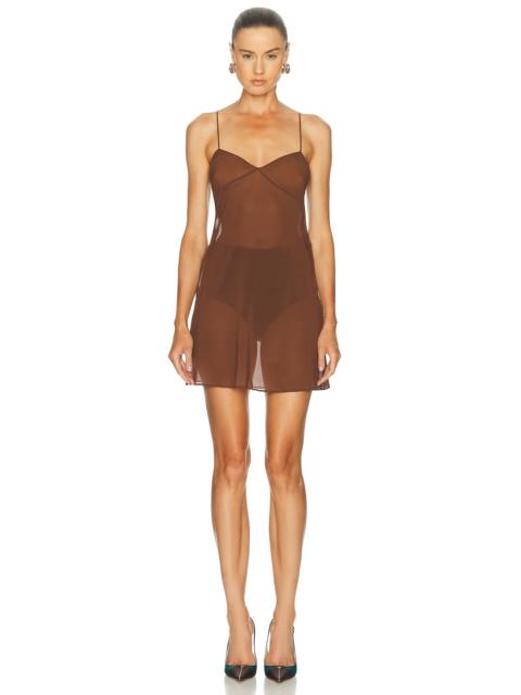 TOM FORD Stretch Georgette Cocktail Slip Dress