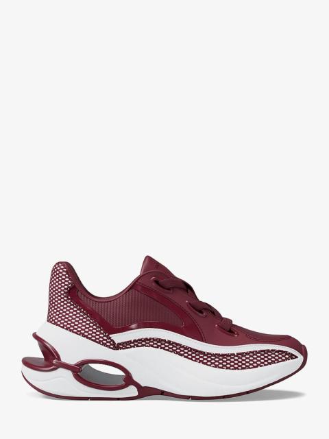 MICHAEL KORS Toni Mixed-Media Sneaker