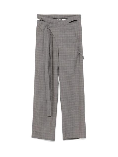 OTTOLINGER Wool blend wrap trousers