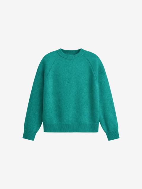 The Frankie Shop Lina Padded Sweater - Kelly Green
