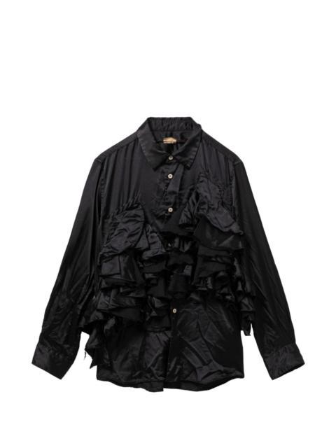 Comme Des Garçons ruffled shirt