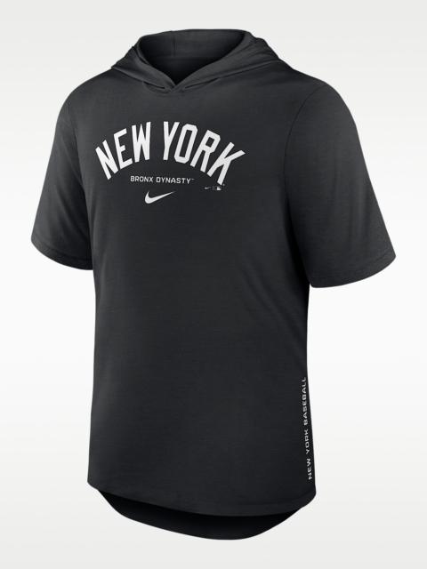 Nike New York Yankees Arched Wordmark Men's Nike Dri-FIT MLB Hooded T-Shirt