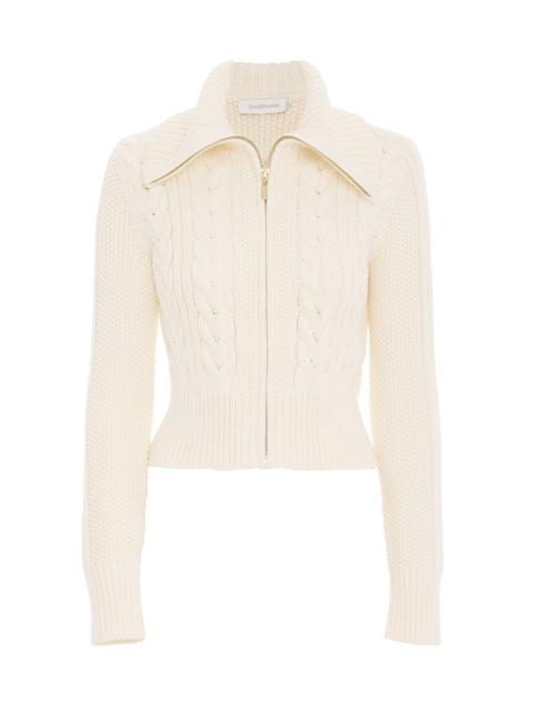 Zimmermann HIGH TIDE ZIP SWEATER