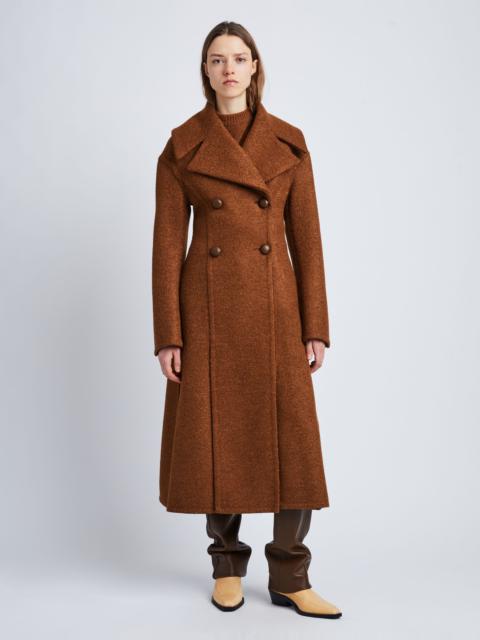 Proenza Schouler Double Face Llama Wool Coat