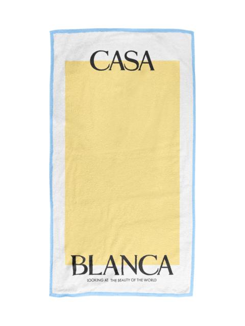 CASABLANCA Casa Yellow Towel