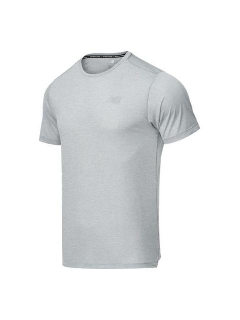 New Balance Impact Run Short Sleeve 'Athletic Grey' MT21262-AG