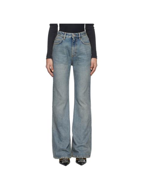Fax Copy Express * Blue '888' Low-Rise Loose Jeans | REVERSIBLE Fax Copy Express * Blue '888' Low-Rise Loose Jeans | REVERSIBLE
