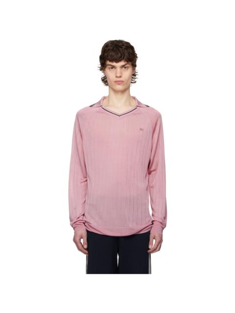 WALES BONNER Pink Roots Polo