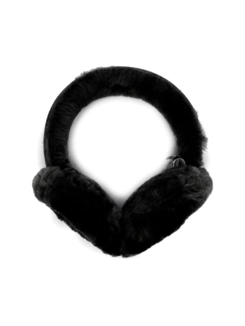 UGG logo-patch faux-fur headband
