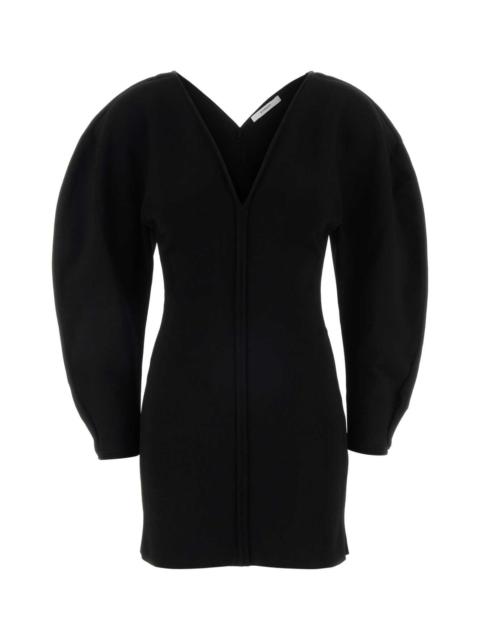Givenchy Black Stretch Viscose Blend Cocoon Mini Dress Abiti