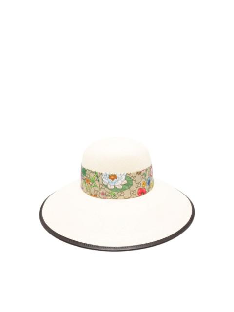 GUCCI Gucci Flora straw hat