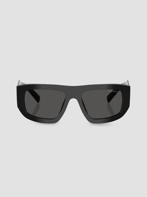Prada Women's D04SU Geometric Sunglasses - Black