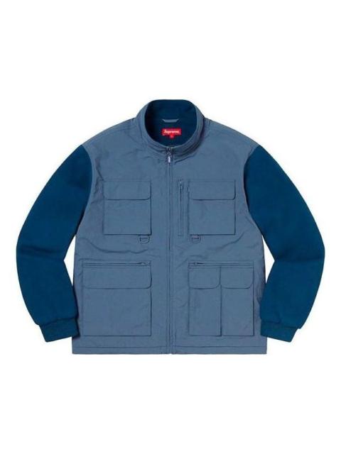 Supreme Supreme Upland Fleece Jacket 'Light Blue' SUP-FW19-944