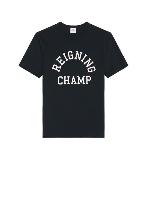 Reigning Champ Lightweight Jersey Arch Logo T-Shirt