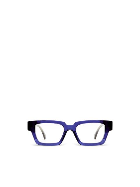 Kuboraum I01 geometric-frame glasses