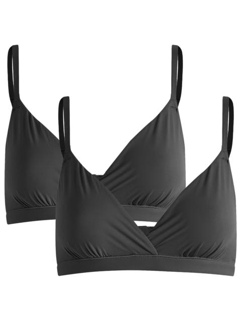 SKIMS SKIMS Fits Everybody Bundle Crossover Bralette 2 Pack