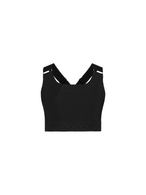 Louis Vuitton Lingerie-Inspired Cropped Tank Top