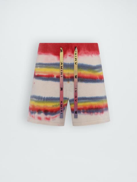 AMIRI RAINBOW TIE DYE SHORT