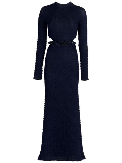 SILVIA TCHERASSI Myriam cut out-detail maxi dress