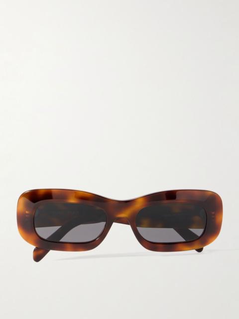 CELINE Square-frame tortoiseshell acetate sunglasses Tortoiseshell