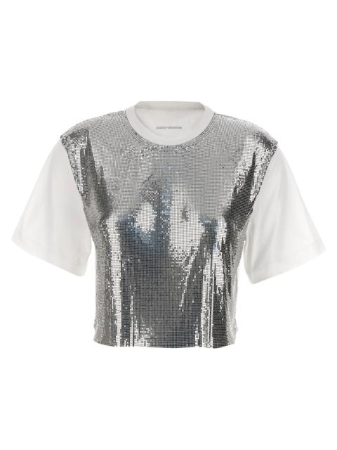 Paco Rabanne Metal Mesh T-Shirt Silver