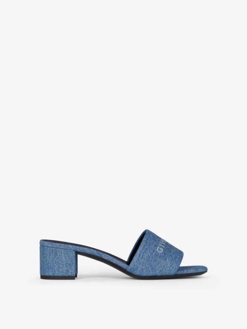 Givenchy 4G MULES IN DENIM