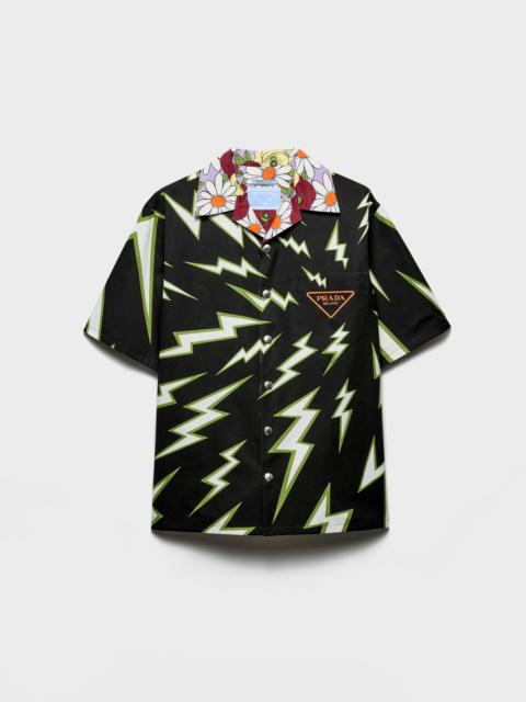 Prada Timecapsule printed cotton shirt
