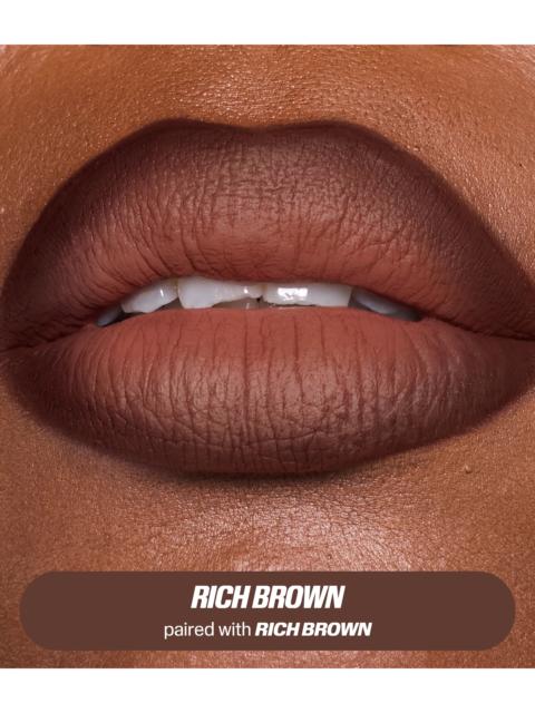 Huda Beauty Rich Brown Lip Duo