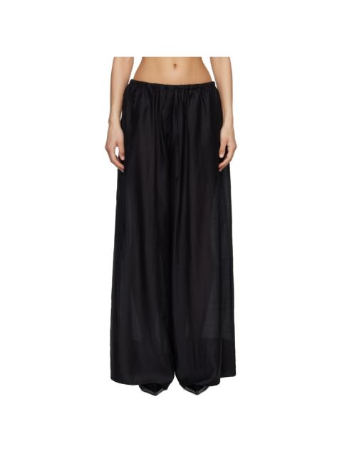 entire studios Black Vento Wide Leg Trousers