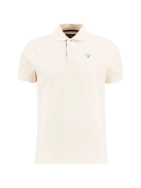 Barbour logo-embroidery polo shirt