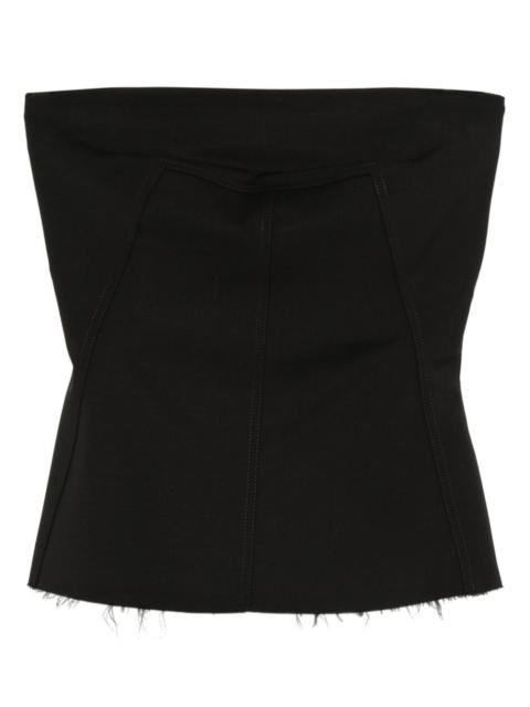 Rick Owens strapless top