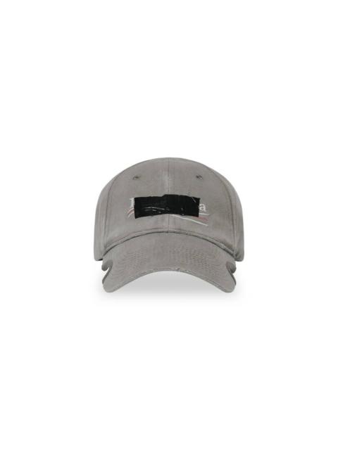 Balenciaga gaffer-tape Cut Cap - Farfetch