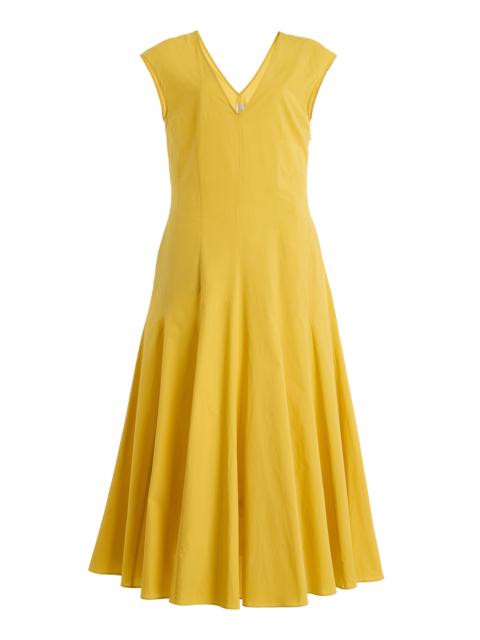 Another Tomorrow Cotton Maxi Dress