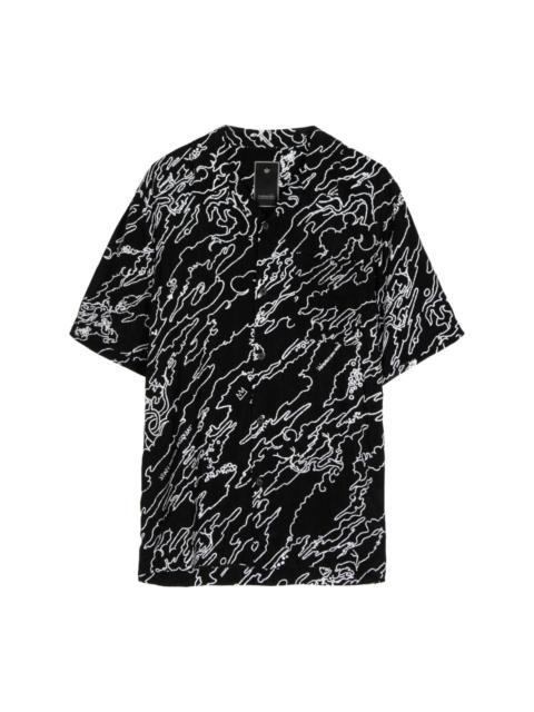 MAHARISHI Maha Basquiat abstract-print shirt
