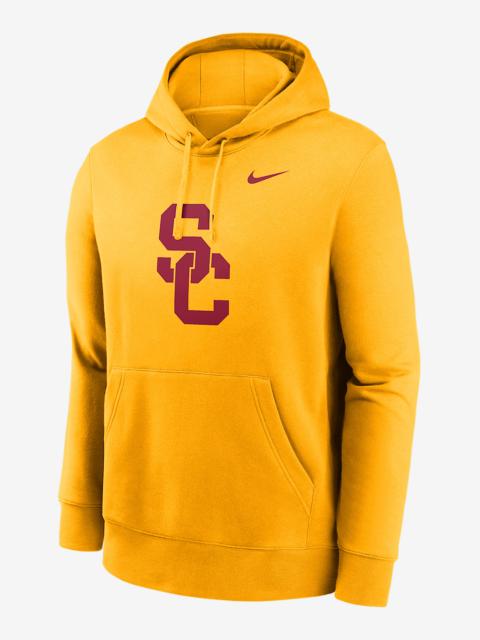 Nike USC Trojans Primetime Club Primary Logo Men's Nike College Pullover Hoodie